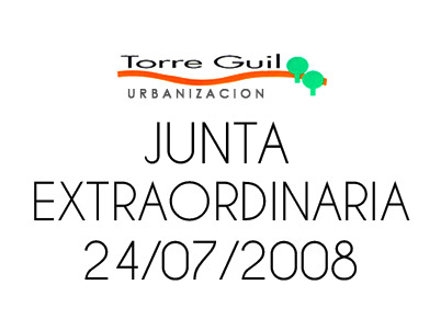 Asamblea extraordinaria 2008